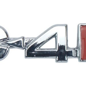 emblema Cromado (d-4 D)
