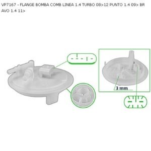 Flange Bomba Comb.