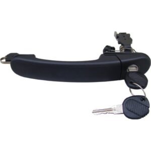 Macaneta ext C/suporte Porta Diant esq C/chave Preto