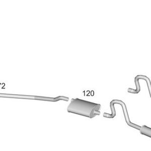 Silencioso Tubo Motor