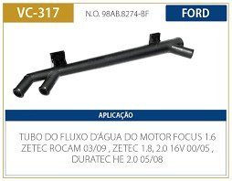 Tubo Agua Motor