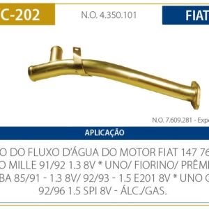 Tubo Agua Motor