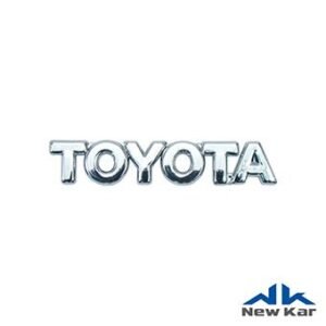 emblema Cromado (toyota) Porta Mala