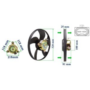 eletroventilador 12v
