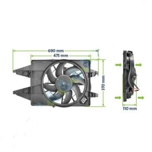 eletroventilador C/resistencia