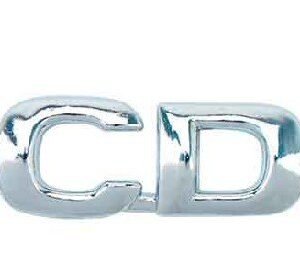 emblema Cd Cromado