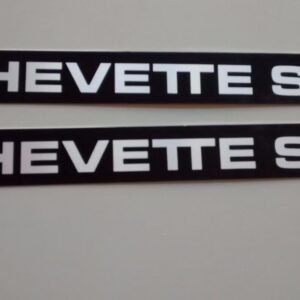 emblema Friso Lateral ( Chevette Sl ) Par