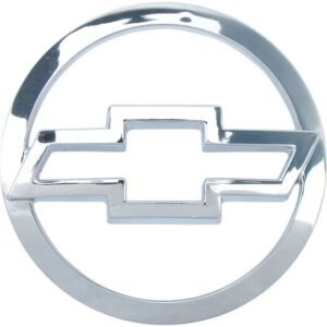 emblema Grade Frontal Gravata Cromado
