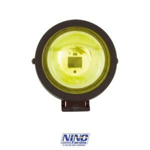 Farol Auxiliar Mini Redondo Amarelo (unitario)
