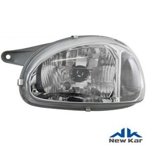 Farol Principal esq. Masc. Cromada Carc.preta
