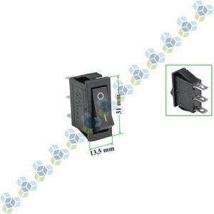 Interruptor Tecla Mini Retangular 15a 30a 3t