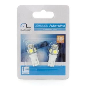 Lampada Led Pingo T10 12 Multilaser Par