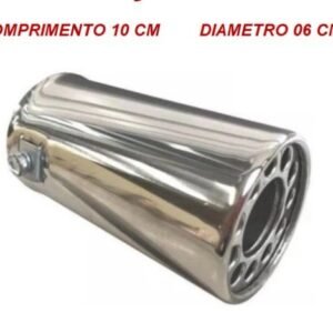 Ponteira Silencioso Surdina Aco Inox  -