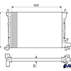 Radiador Motor C/ar ou S/ar