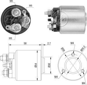 Solenoide Automatico Motor Partida