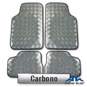 Tapete esportivo Carbono Cinza Metalizado
