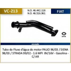 Tubo Agua Motor