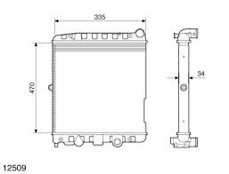 Radiador Motor C/ar