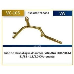 Tubo Agua Motor C/ar