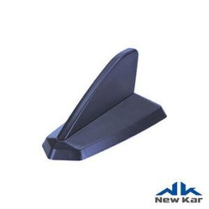 Antena decorativa Tubarao Preto Fosco