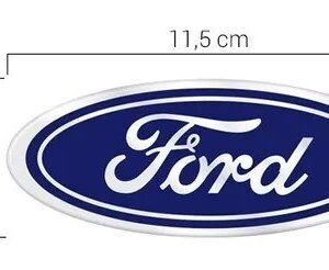 emblema Adesivo Resinado (ford) 11,5x4,5cm