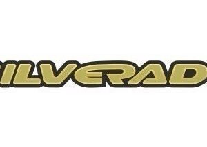 emblema dourado (silverado)