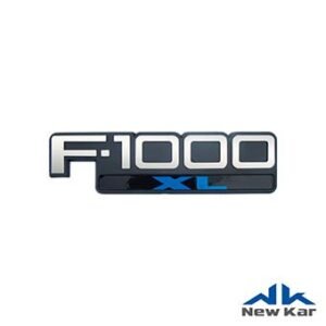 emblema Preto Crom. Azul ( F1000 Xl )
