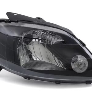 Farol Principal Dir. Simples Masc. Negra P/cristal