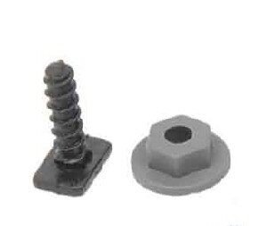 Kit Fixacao Moldura Paralama 14 Pcs