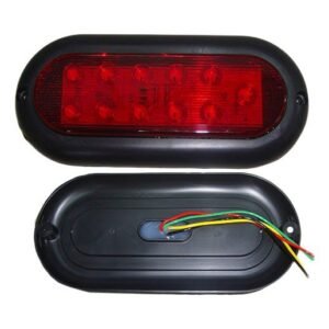 Lanterna Tras. Canoinha 11 Led Vermelho