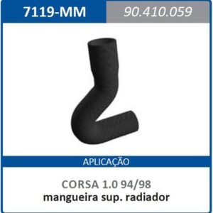 Mangueira Sup. Radiador S/ar