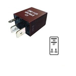 Mini Rele Aux.4 Terminais S/suporte 12v/20a
