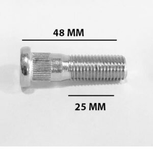 Parafuso Prisioneiro Roda Diant 12x1,5x37.