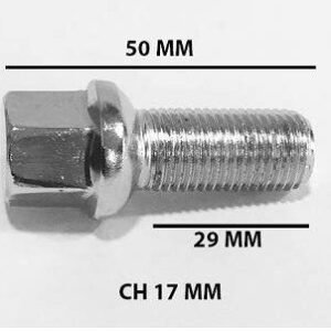 Parafuso Roda Conico Crom.m14x1,5x29