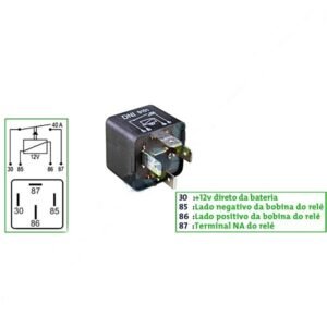 Rele Auxiliar Comando 4t S/sup C/ter Invertido