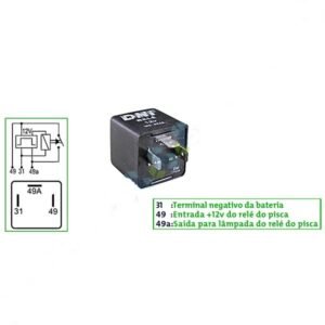 Rele de Pisca 12v 3 Terminal