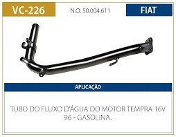 Tubo Agua Motor