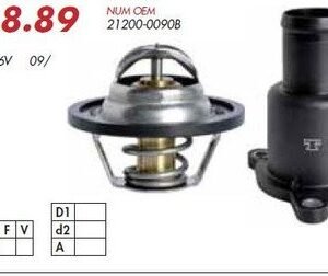 Valvula Termostatica Com Flange