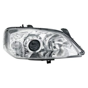 Farol Principal Dir. Duplo Cromado P/motor