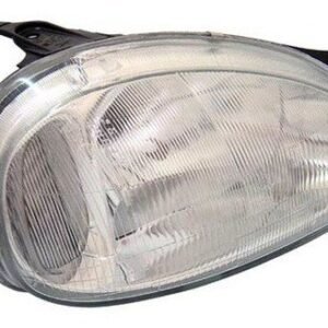 Farol Principal esq. Cromado Vidro