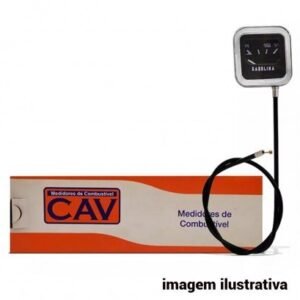 Relogio Indicador Combustivel(c/cabo)aro Cromado