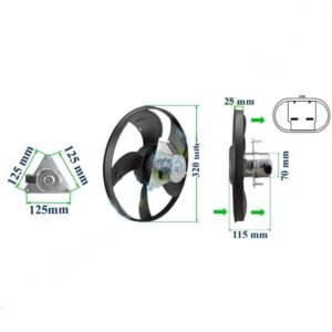 eletroventilador Motor S/ar