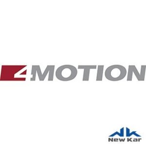 emblema 4motion Vermelho/prata