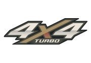 emblema 4x4 Turbo