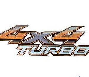 emblema 4x4 Turbo
