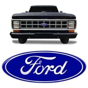 emblema ( Ford ) Grade Radiador Azul/cromado Resinad