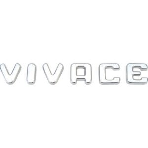 emblema ( Vivace ) Cromado