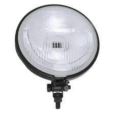 Farol Auxiliar Redondo  Carc. Preta Ferro