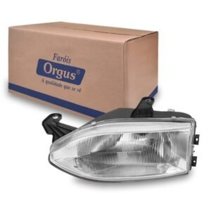 Farol Principal esq. Simples Vidro H4