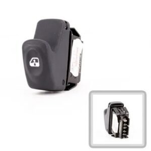 Interruptor Vidro eletr. Simples 5 Pinos Led